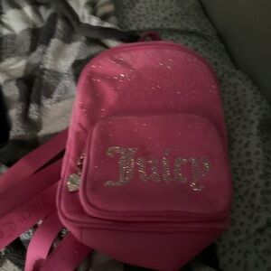 Juicy Couture Sparkling Pink Backpack